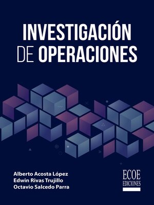 cover image of Investigación de operaciones